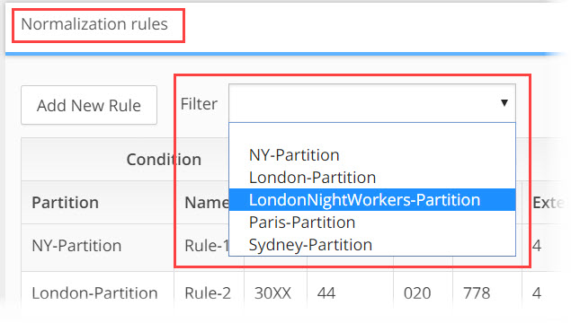 Create E.164 Extension Normalization Rules